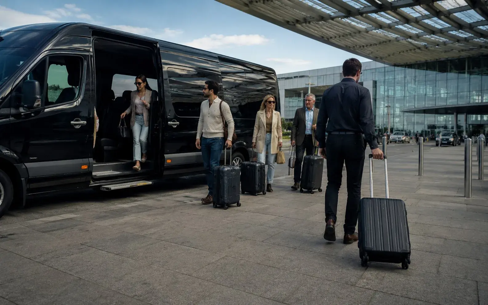 Group transfer minibus