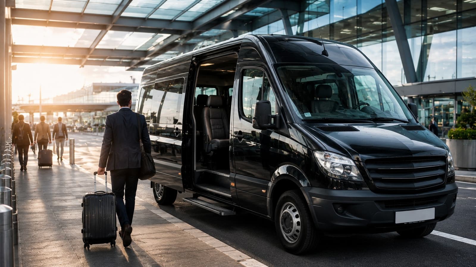 Airport transfer by shuttle service - Airport Transfer Options in London