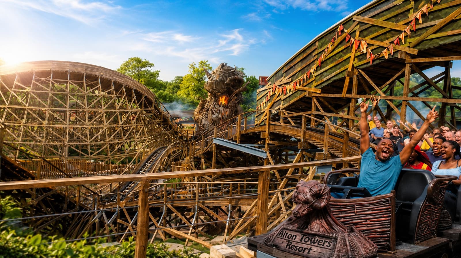 Alton Towers Resort, Staffordshire - Best Places for Kids to Visit in UK