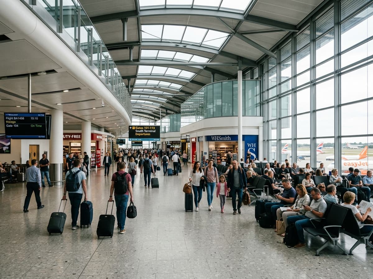 Arrivals at Gatwick Airport - driver meets you at Gatwick
