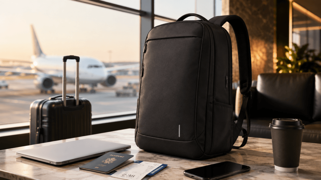 Business Backpack or Anti-theft Laptop Bag - Essential Business Travel Accessories