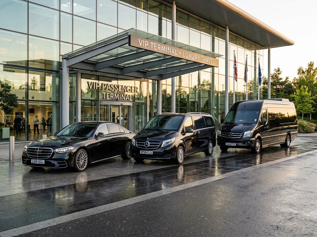 Choosing the right vehicle size - Minibus Airport Transfers for Family Holidays