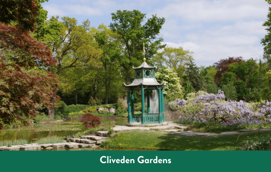 Cliveden Gardens in Buckinghamshire