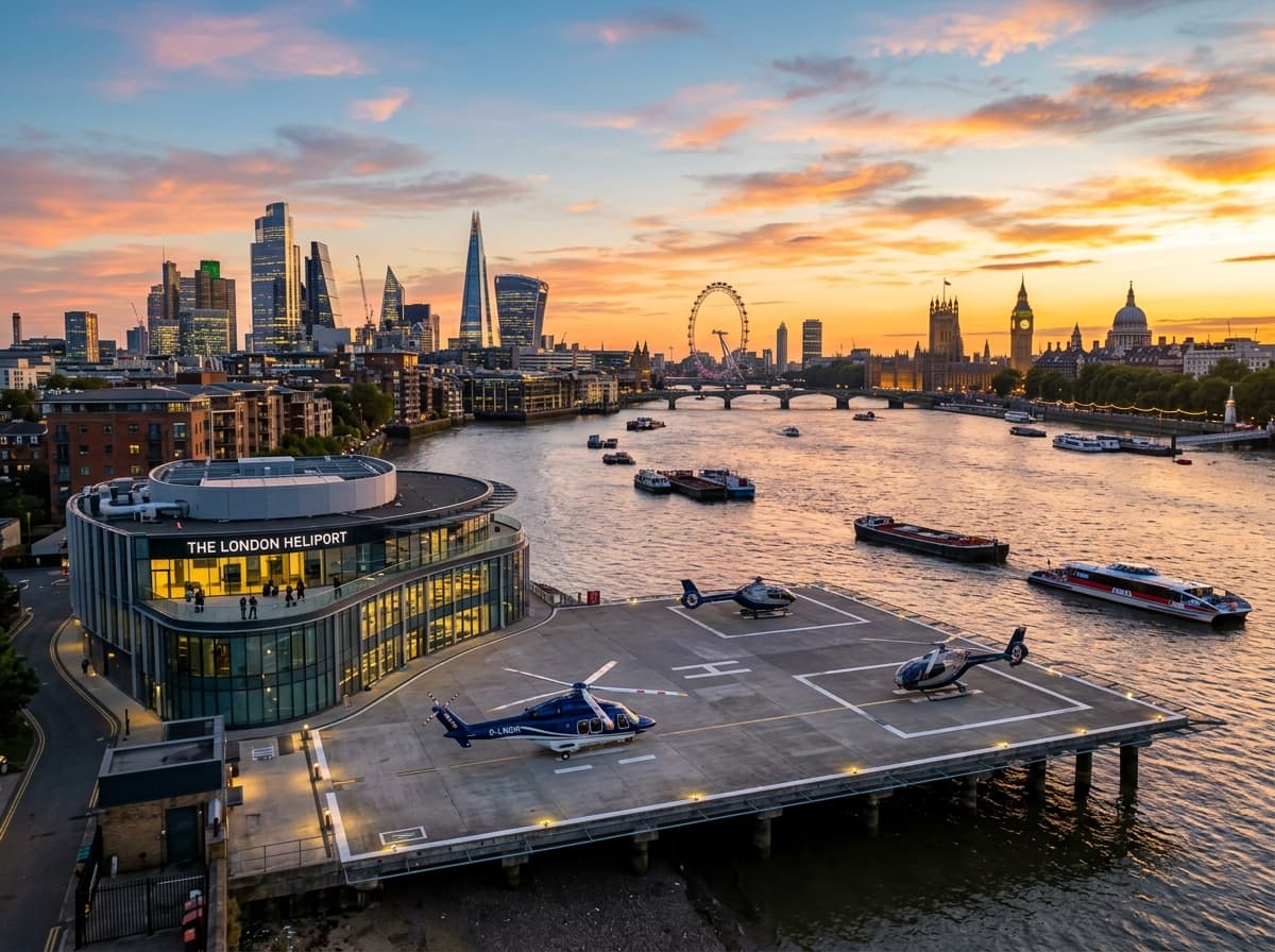 How Many Airports London - London Heliport Transfers