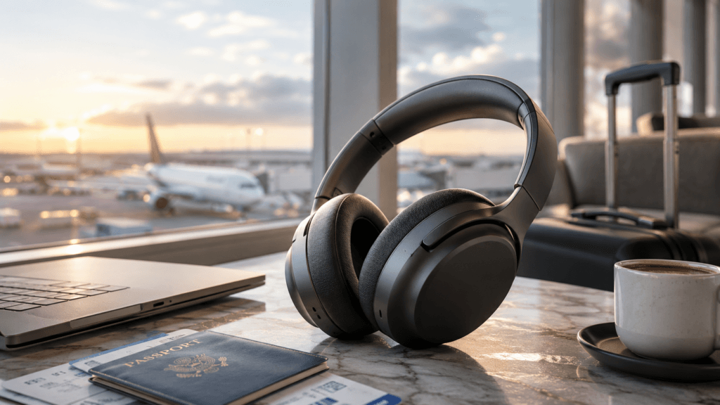 Noise-Cancelling Headphones - Essential Business Travel Accessories