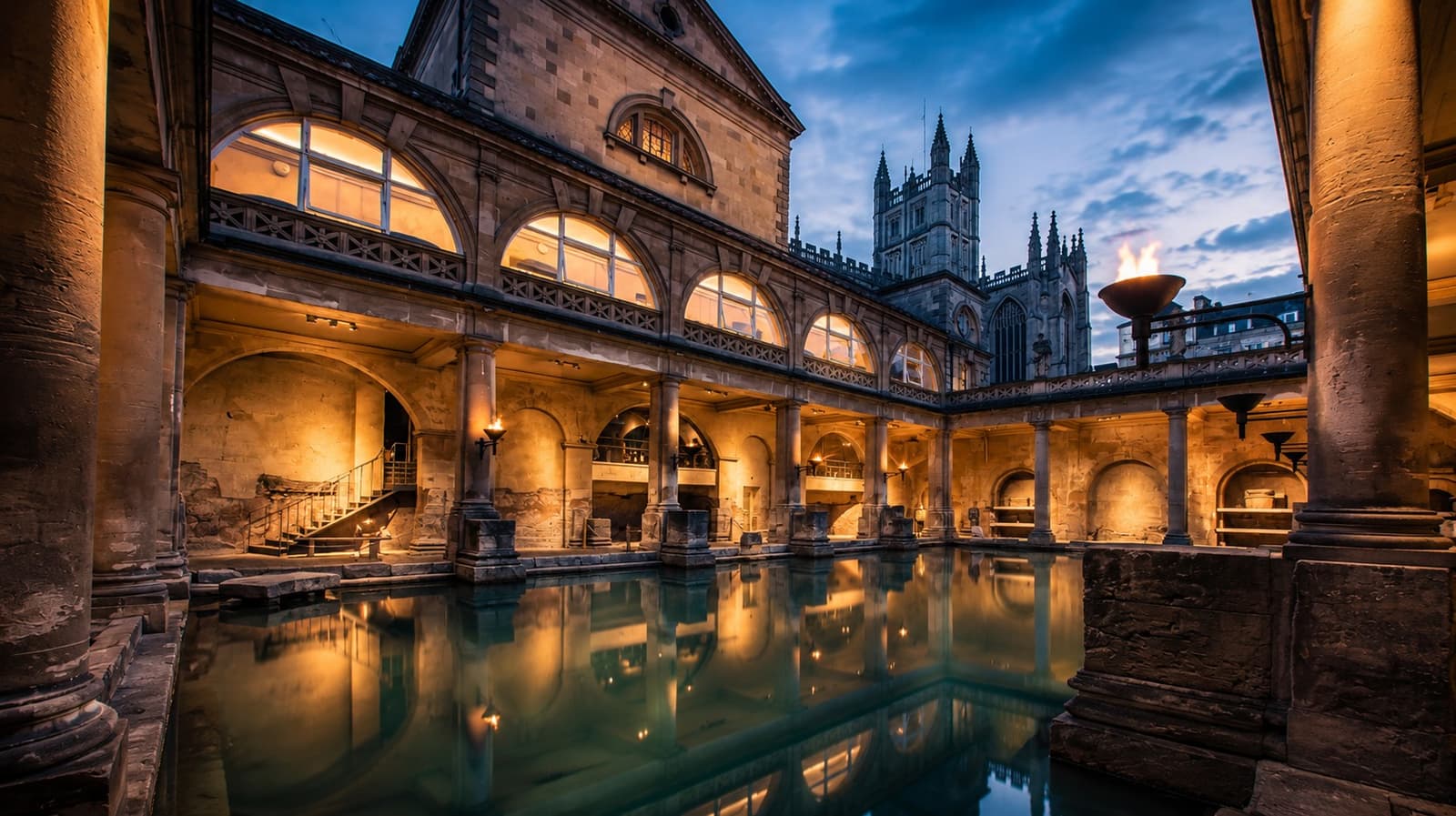 Roman Baths, Bath - Heritage Places to Visit in the UK
