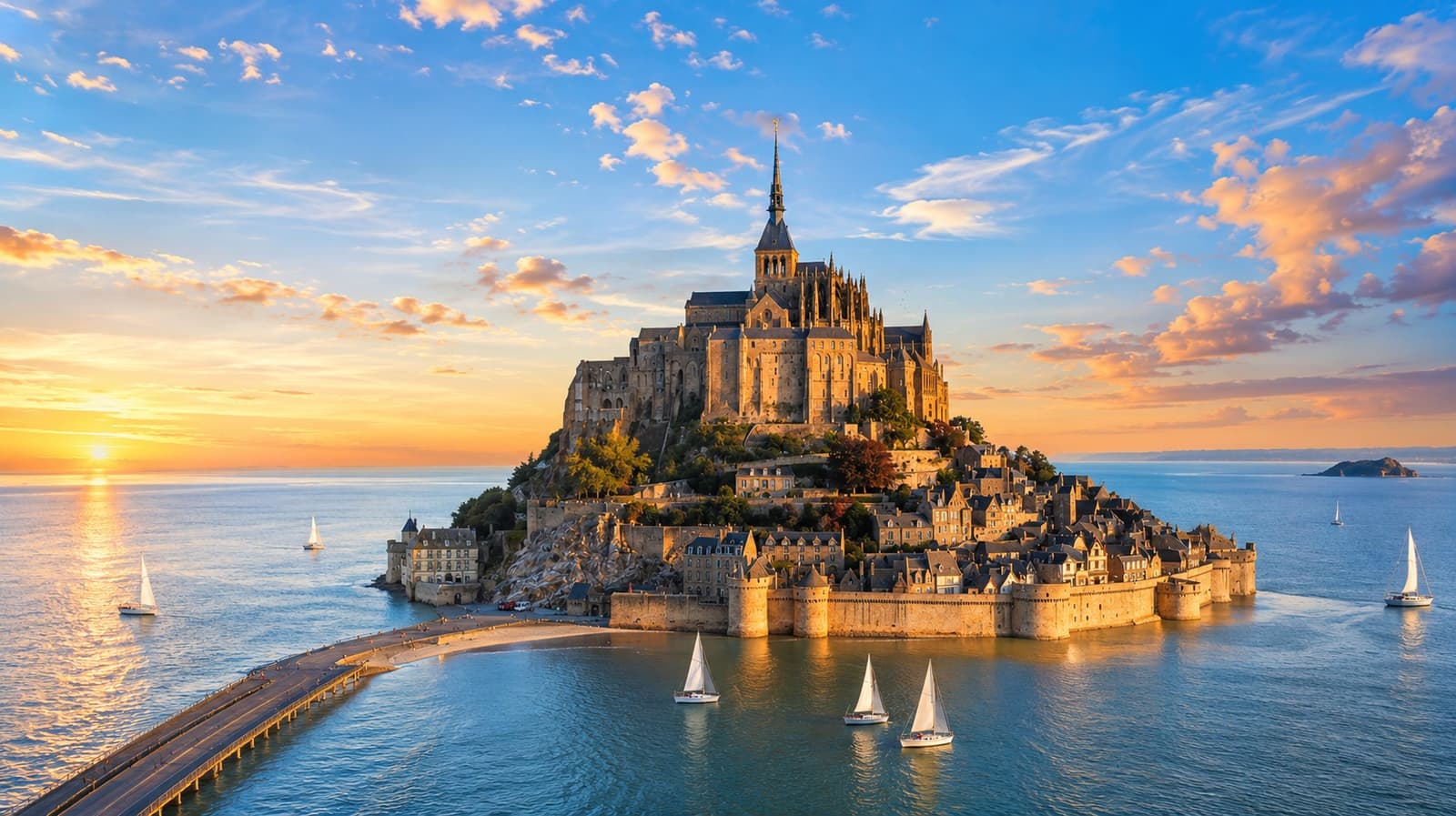 The Iconic Mont Saint-Michel - Driving from the UK to France