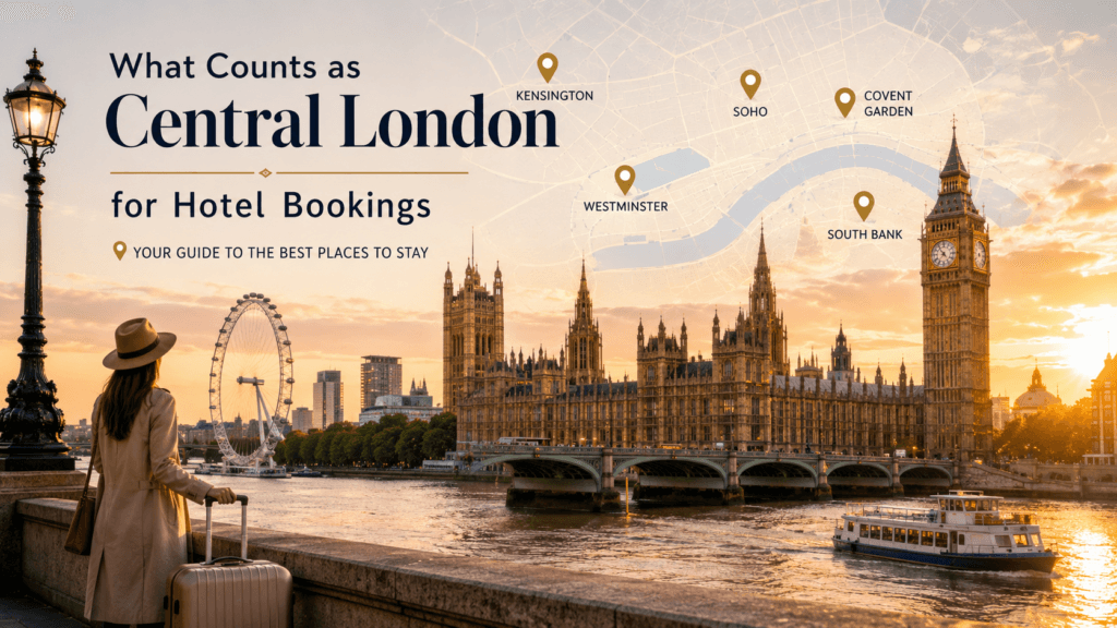 What Counts as Central London for Hotel Bookings