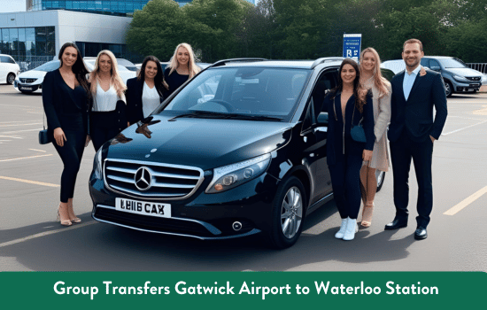 Group Transfers Gatwick Airport to Waterloo Station