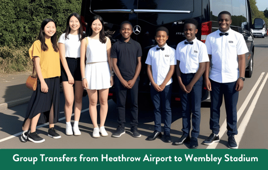 Group Transfers from Heathrow Airport to Wembley Stadium