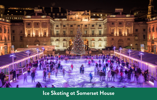 Ice Skating at Somerset House