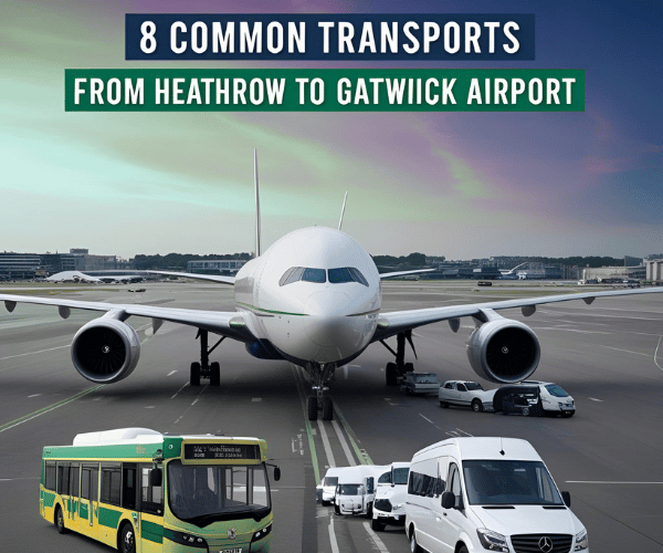 8 Common Transports from Heathrow to Gatwick Airport